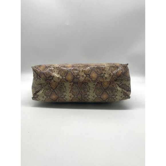 HOBO Friar Leather Python Embossed Shoulder Bag - Picture 5 of 12